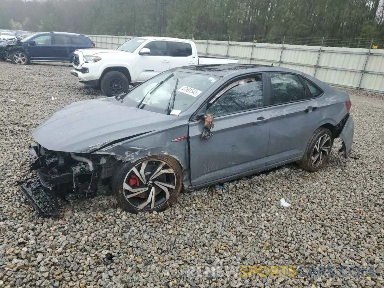1 fotografías del automóvil dañado 3VW2T7BU7PM060080 VOLKSWAGEN JETTA 2023