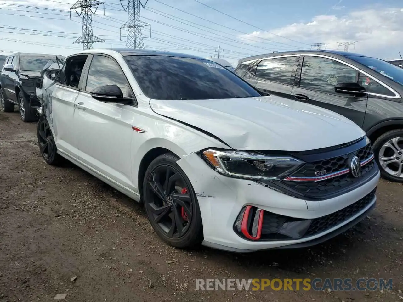 4 fotografías del automóvil dañado 3VW2T7BU9PM019126 VOLKSWAGEN JETTA 2023