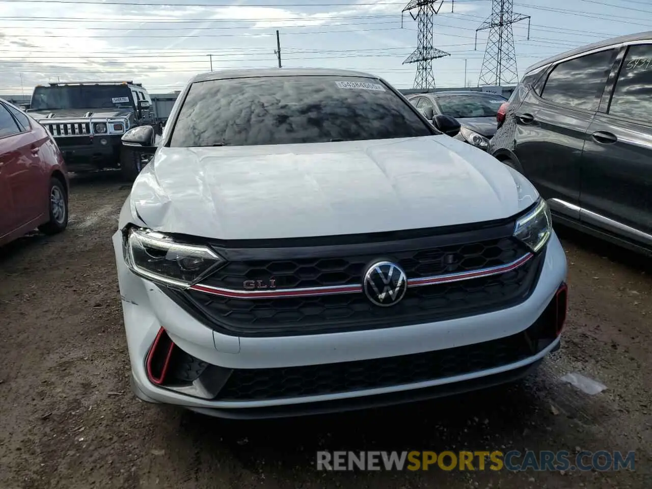 5 fotografías del automóvil dañado 3VW2T7BU9PM019126 VOLKSWAGEN JETTA 2023