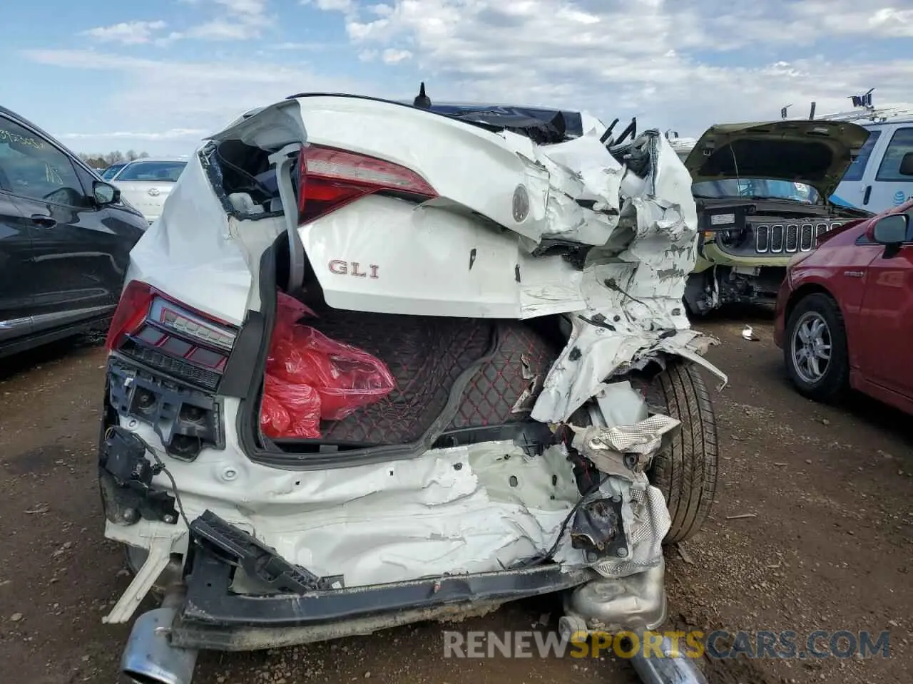 6 fotografías del automóvil dañado 3VW2T7BU9PM019126 VOLKSWAGEN JETTA 2023