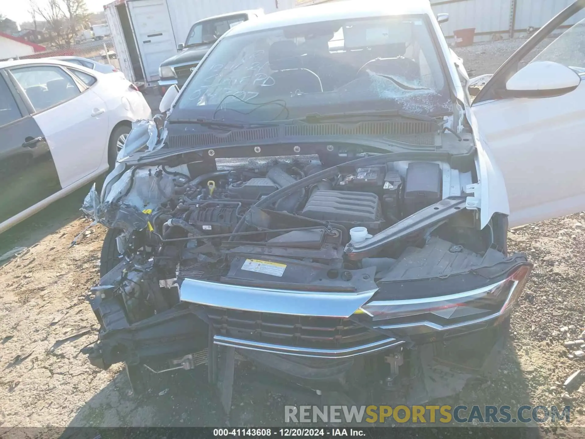 10 fotografías del automóvil dañado 3VW4M7BU2PM014307 VOLKSWAGEN JETTA 2023