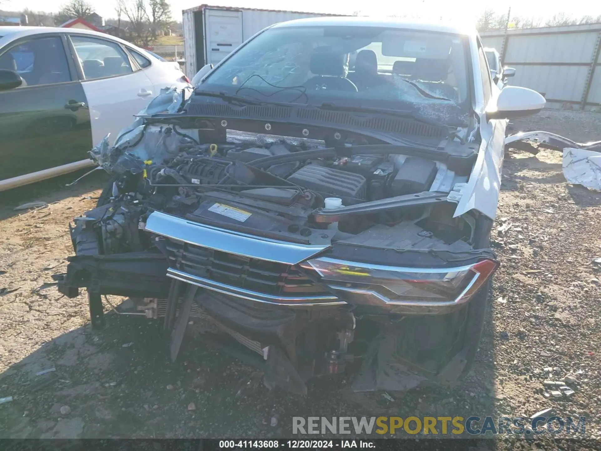 13 fotografías del automóvil dañado 3VW4M7BU2PM014307 VOLKSWAGEN JETTA 2023