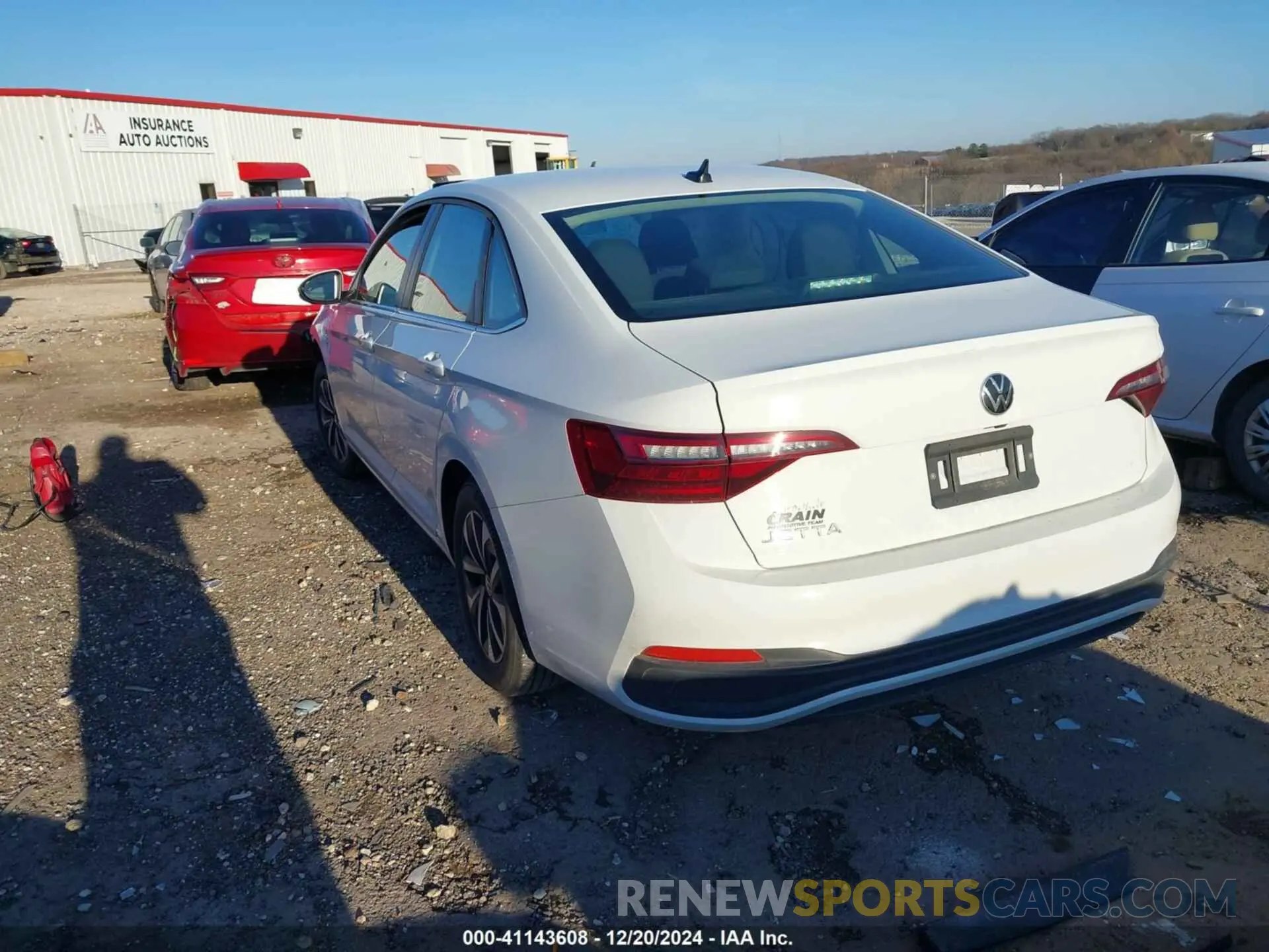 3 fotografías del automóvil dañado 3VW4M7BU2PM014307 VOLKSWAGEN JETTA 2023