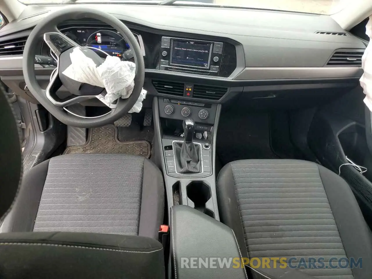 8 fotografías del automóvil dañado 3VW5M7BU2PM050809 VOLKSWAGEN JETTA 2023