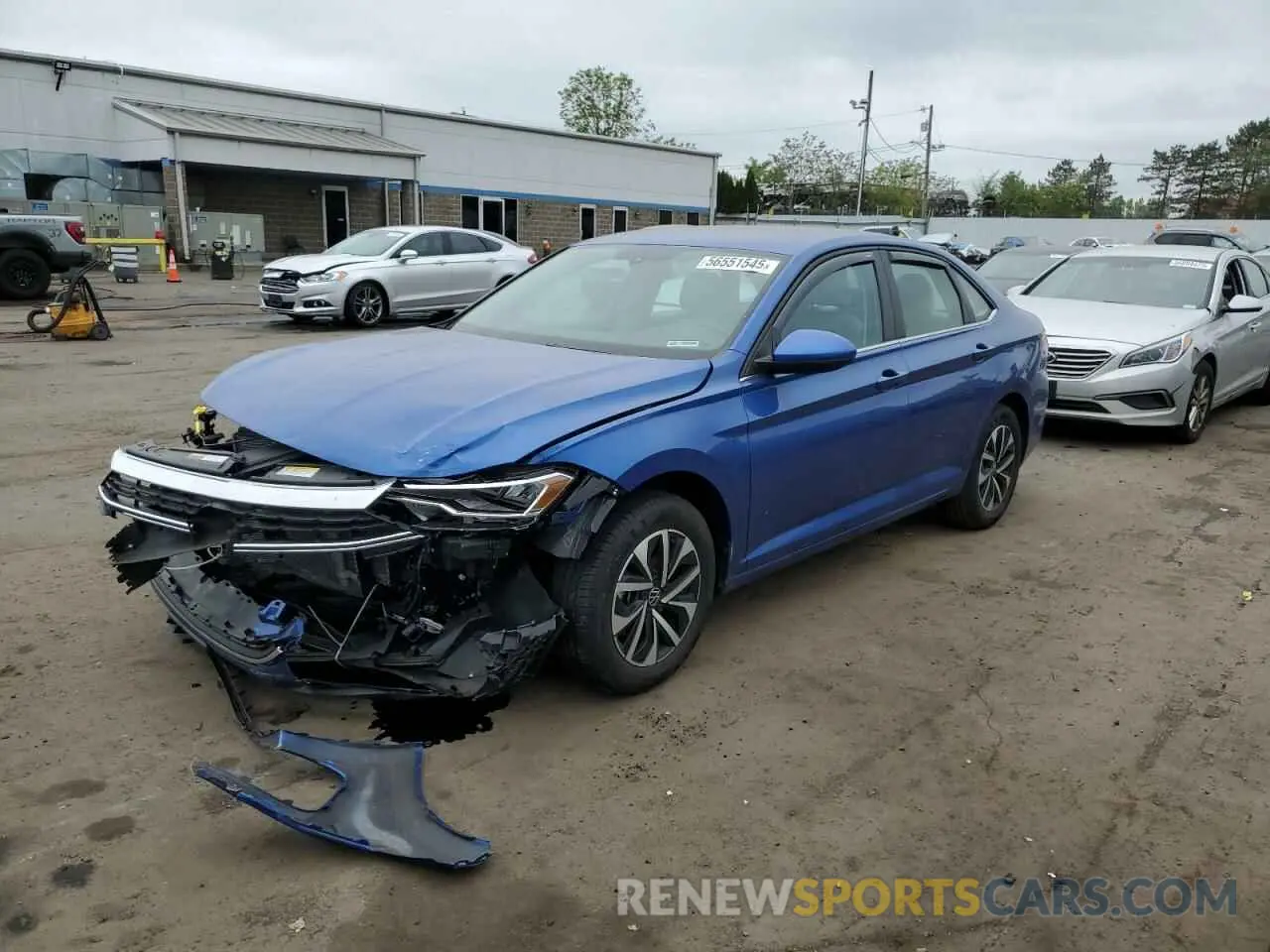 1 fotografías del automóvil dañado 3VW5M7BU3PM023991 VOLKSWAGEN JETTA 2023