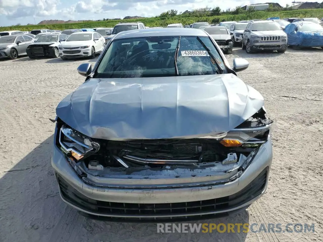 5 fotografías del automóvil dañado 3VW5M7BU3PM046512 VOLKSWAGEN JETTA 2023
