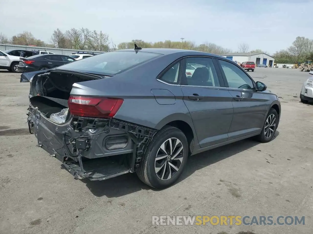 3 fotografías del automóvil dañado 3VW5M7BU4PM023045 VOLKSWAGEN JETTA 2023
