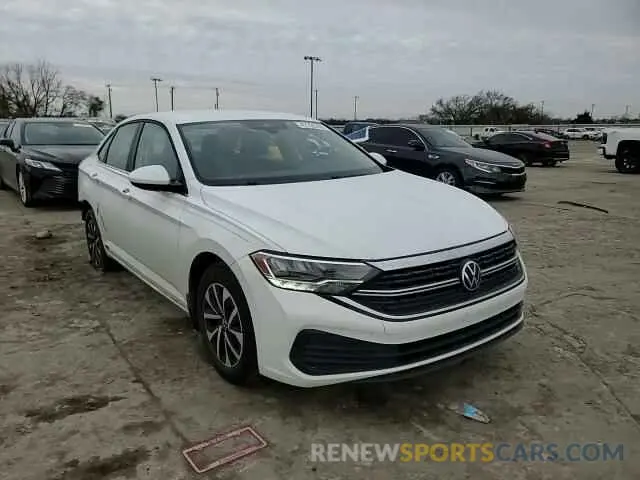 11 fotografías del automóvil dañado 3VW5M7BU6PM018039 VOLKSWAGEN JETTA 2023