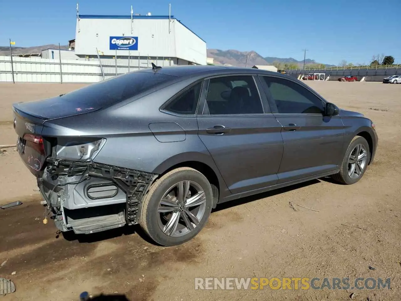 3 fotografías del automóvil dañado 3VW7M7BU0PM039123 VOLKSWAGEN JETTA 2023