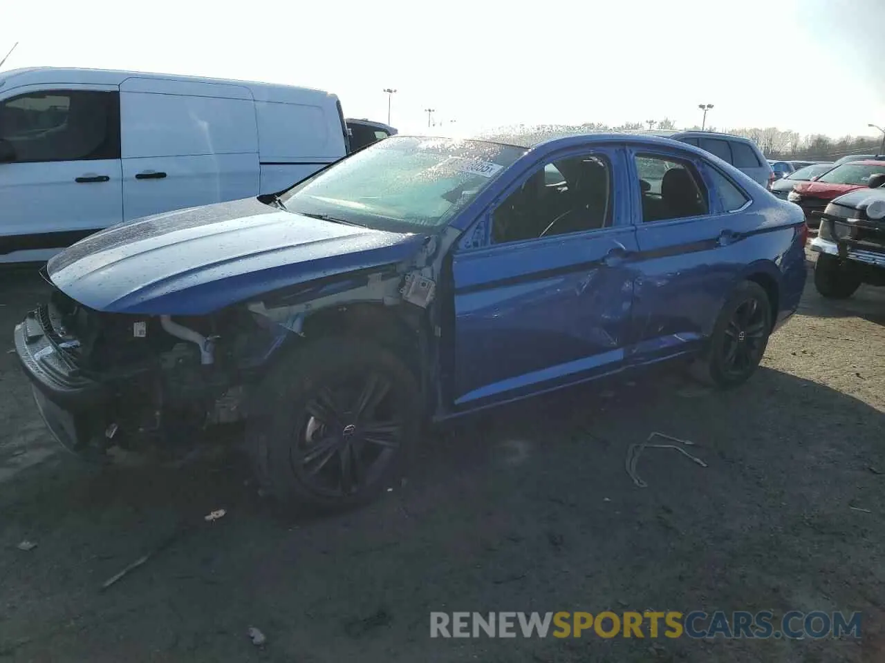 1 fotografías del automóvil dañado 3VW7M7BU2PM029905 VOLKSWAGEN JETTA 2023