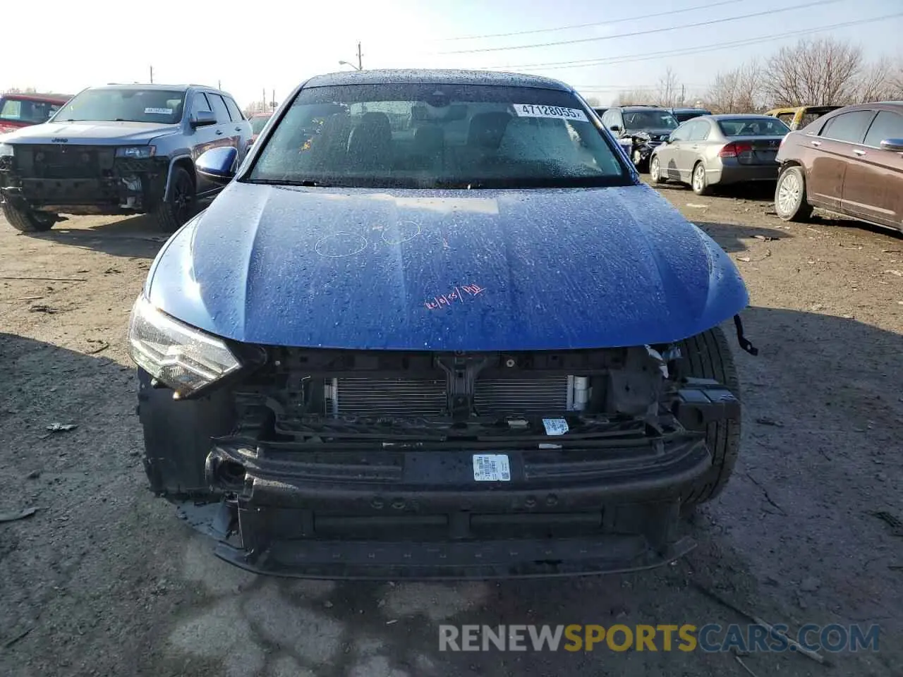5 fotografías del automóvil dañado 3VW7M7BU2PM029905 VOLKSWAGEN JETTA 2023