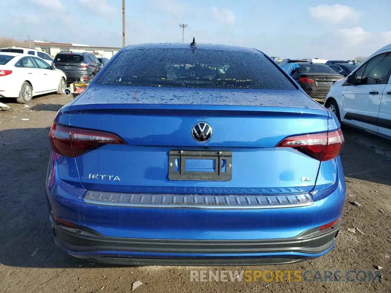 6 fotografías del automóvil dañado 3VW7M7BU2PM029905 VOLKSWAGEN JETTA 2023