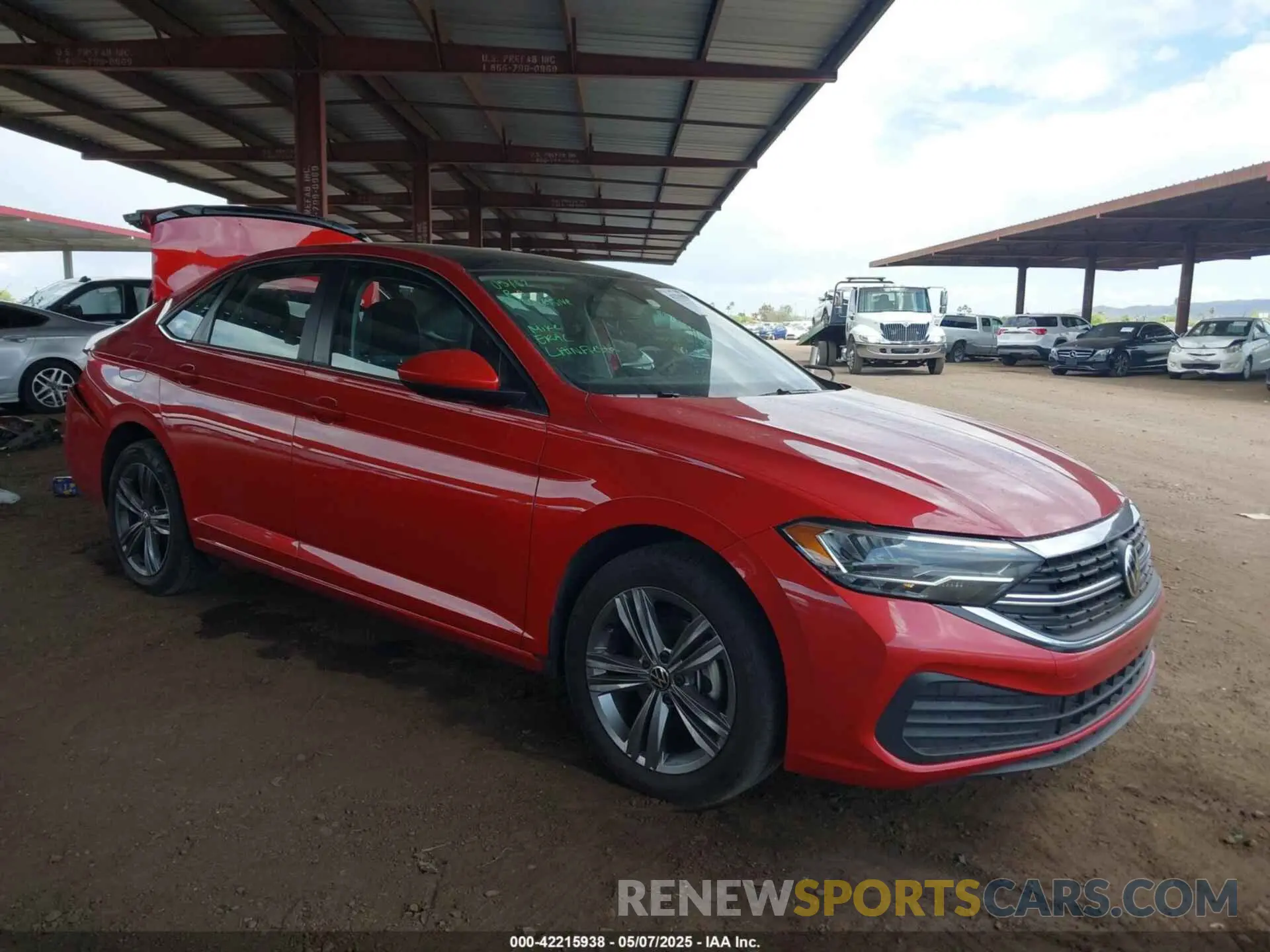 1 fotografías del automóvil dañado 3VW7M7BU2PM042850 VOLKSWAGEN JETTA 2023