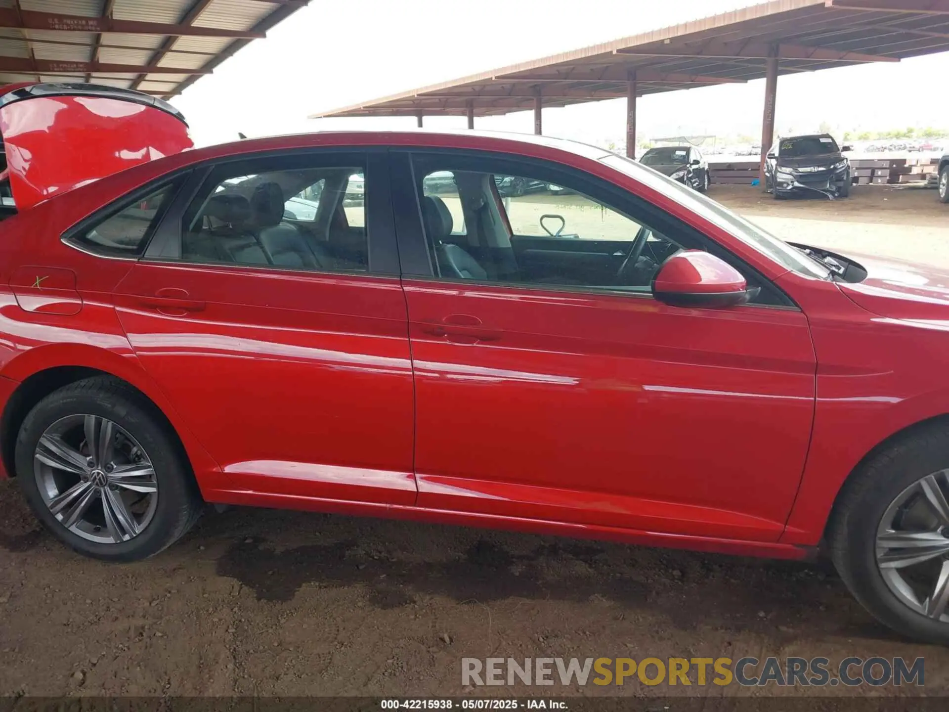 13 fotografías del automóvil dañado 3VW7M7BU2PM042850 VOLKSWAGEN JETTA 2023