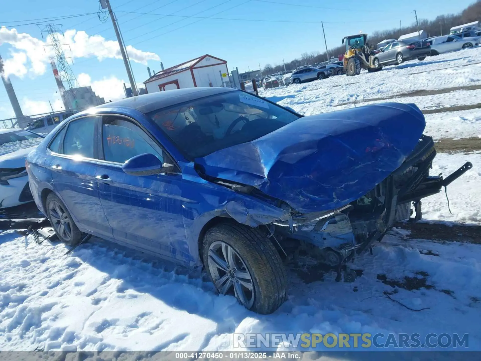 1 fotografías del automóvil dañado 3VW7M7BU2PM043917 VOLKSWAGEN JETTA 2023