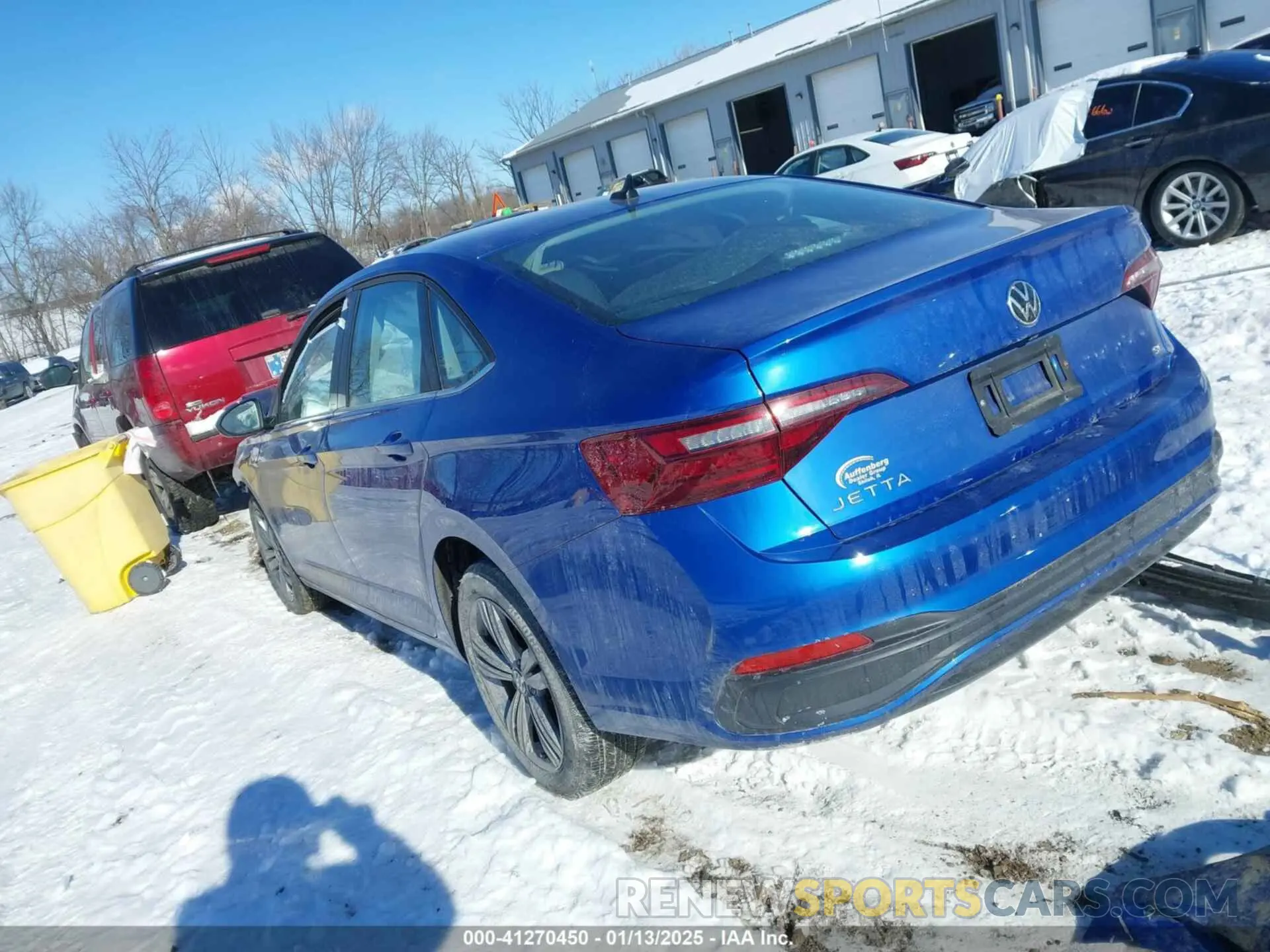 3 fotografías del automóvil dañado 3VW7M7BU2PM043917 VOLKSWAGEN JETTA 2023