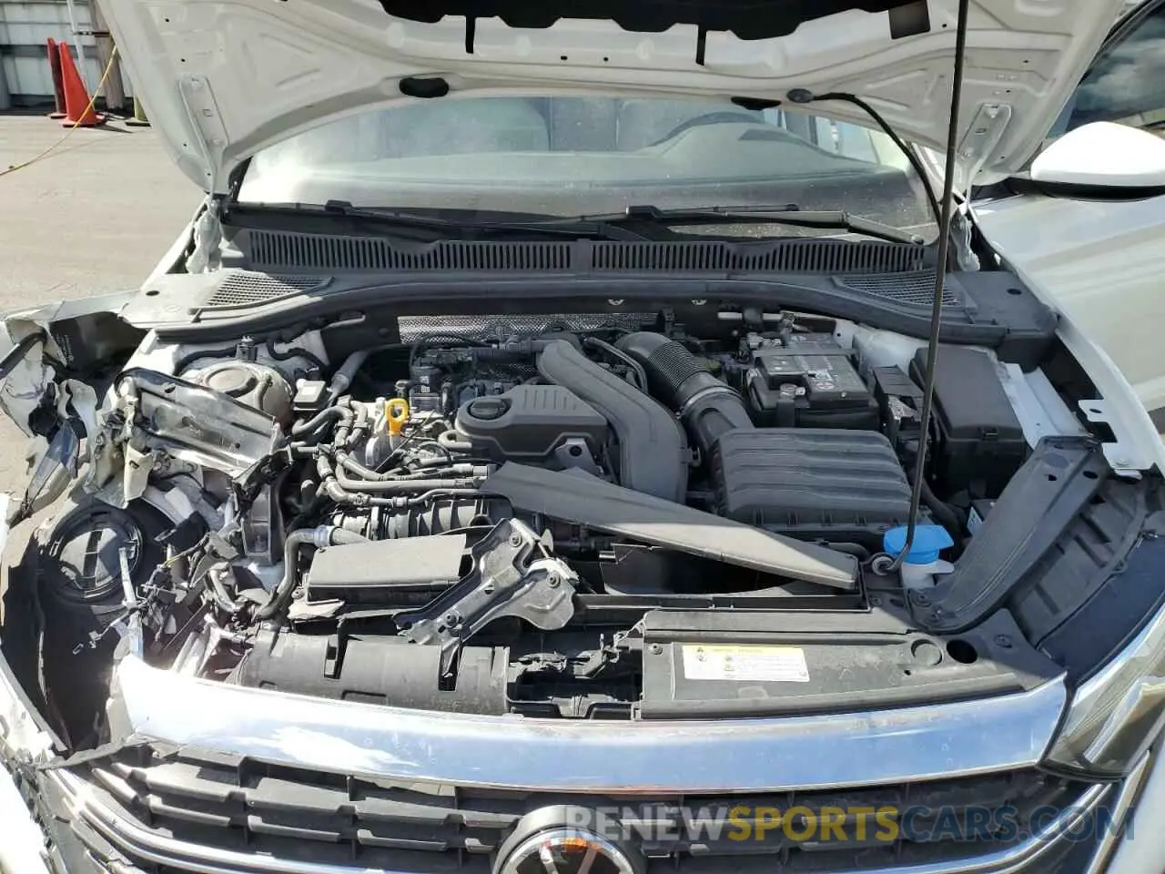 11 fotografías del automóvil dañado 3VW7M7BU3PM056319 VOLKSWAGEN JETTA 2023