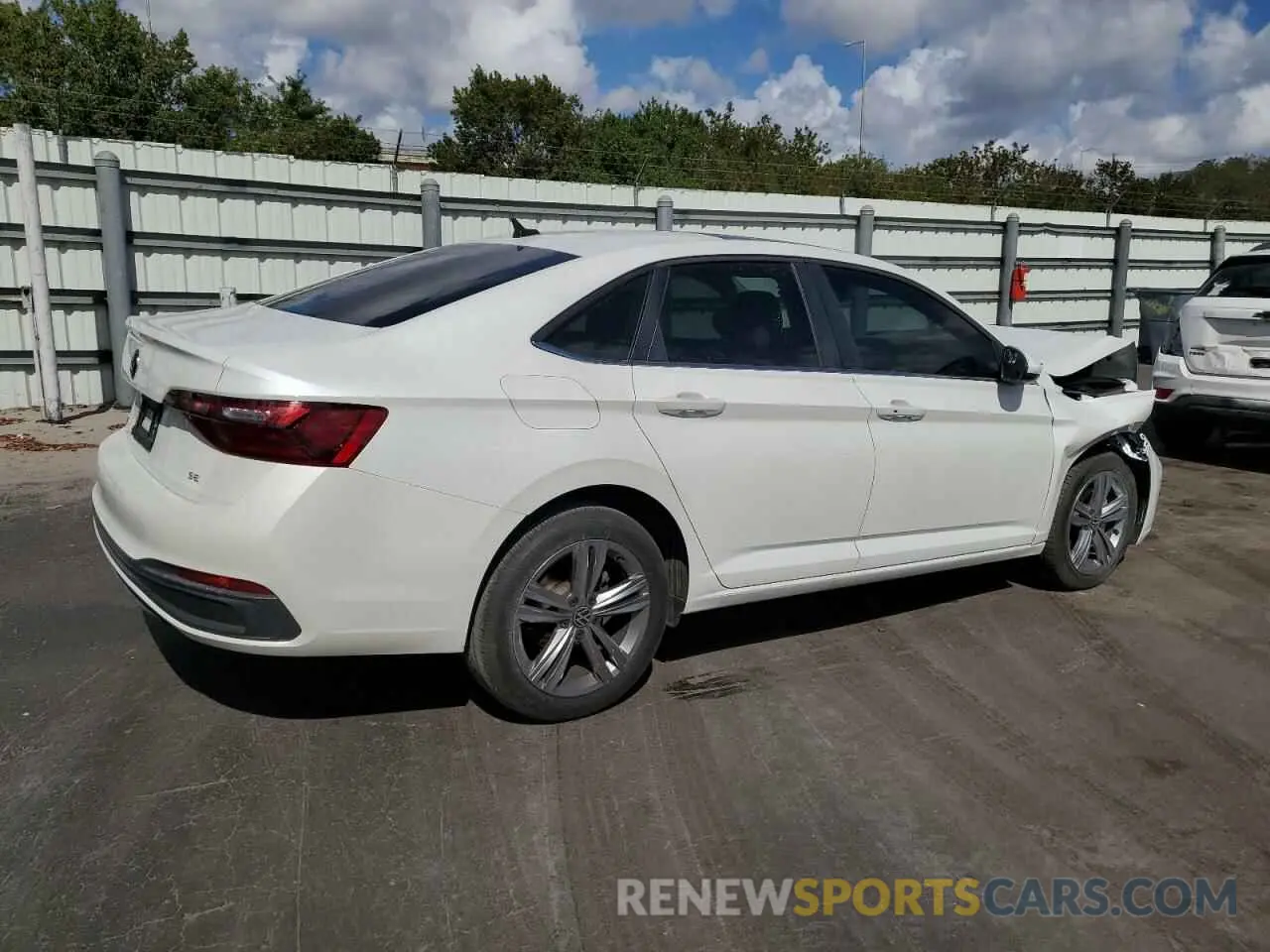 3 fotografías del automóvil dañado 3VW7M7BU3PM056319 VOLKSWAGEN JETTA 2023