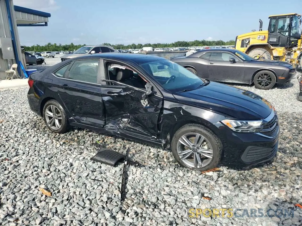 4 fotografías del automóvil dañado 3VW7M7BU6PM060221 VOLKSWAGEN JETTA 2023