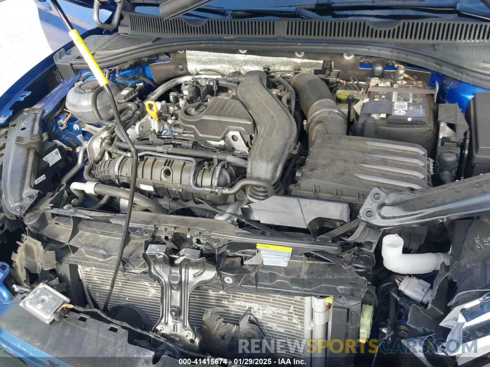 10 fotografías del automóvil dañado 3VW7M7BU8PM017368 VOLKSWAGEN JETTA 2023