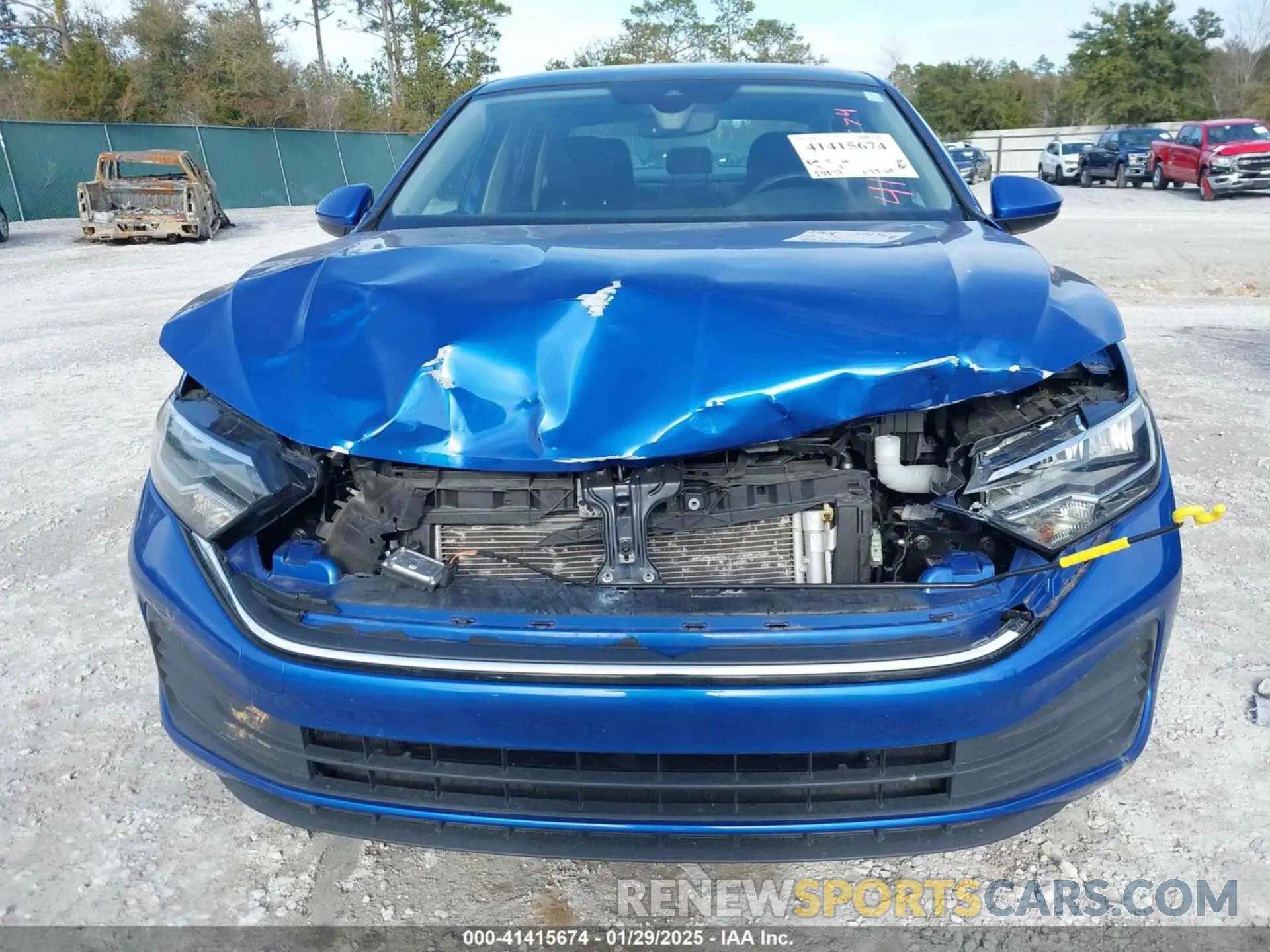 6 fotografías del automóvil dañado 3VW7M7BU8PM017368 VOLKSWAGEN JETTA 2023