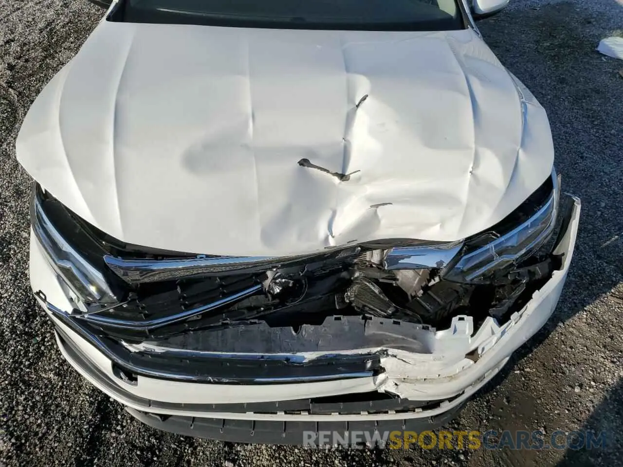 11 fotografías del automóvil dañado 3VW7M7BU8PM058633 VOLKSWAGEN JETTA 2023