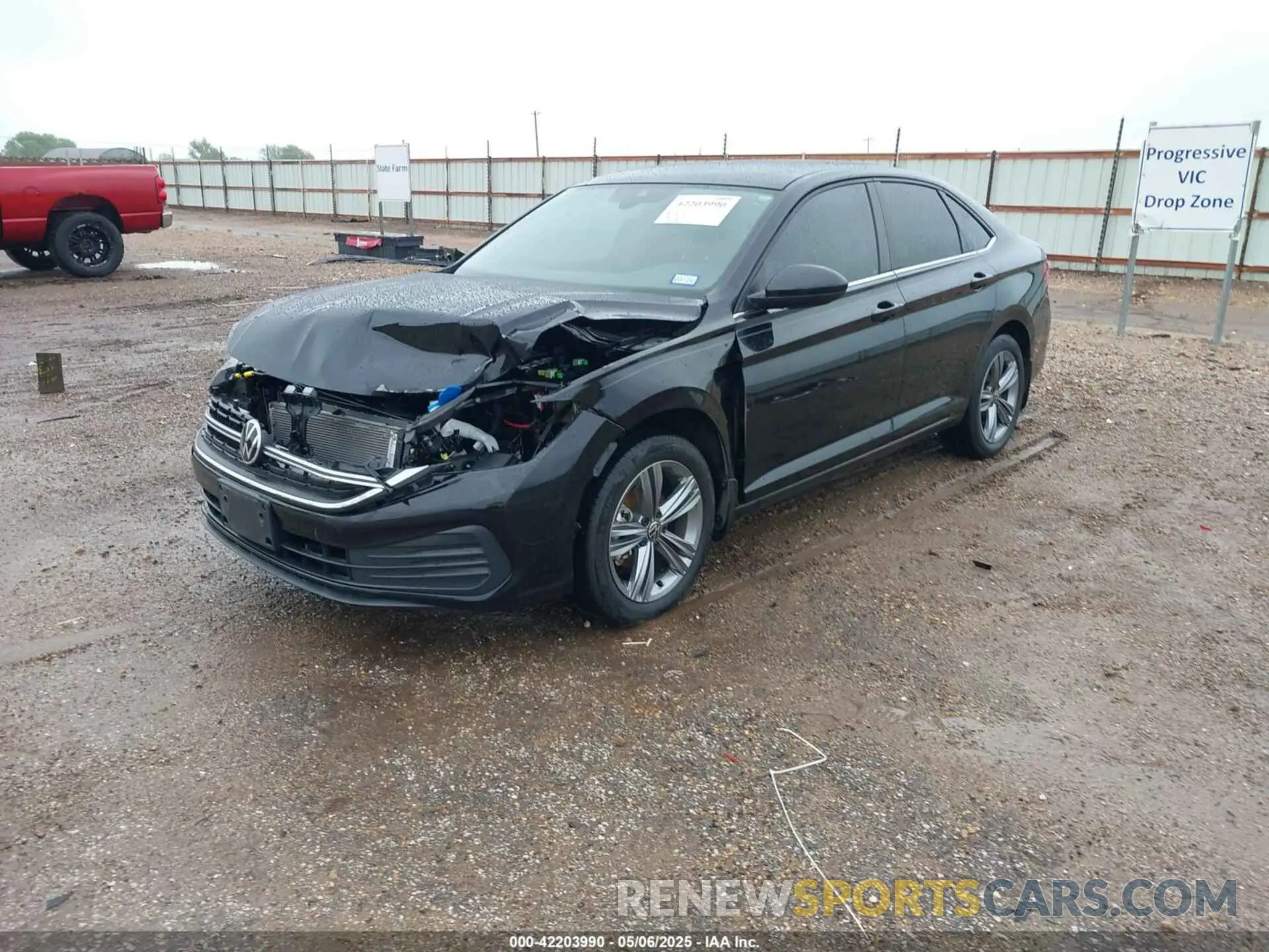 2 fotografías del automóvil dañado 3VW7M7BU9PM013345 VOLKSWAGEN JETTA 2023