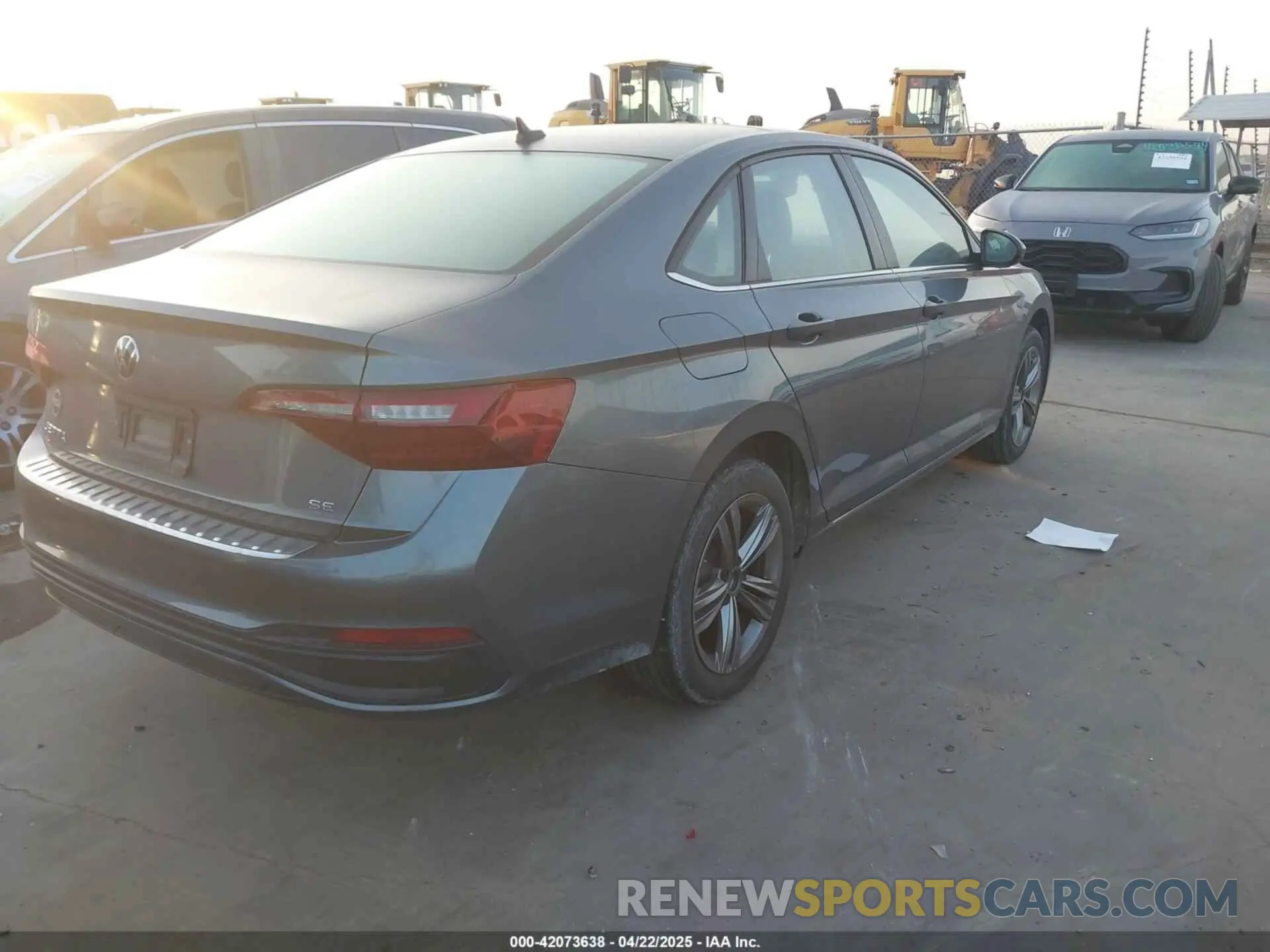 4 fotografías del automóvil dañado 3VW7M7BUXPM012396 VOLKSWAGEN JETTA 2023