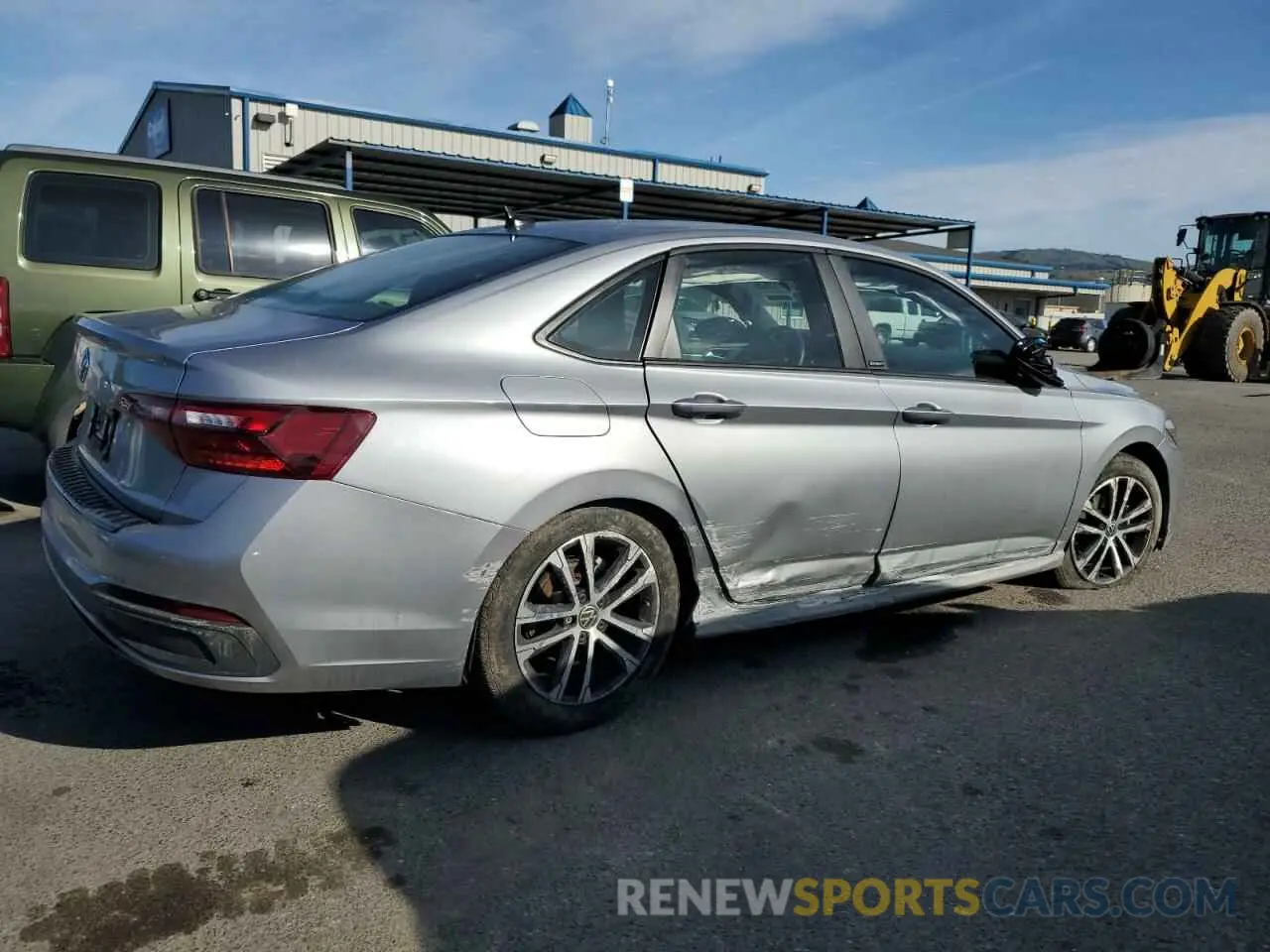 3 fotografías del automóvil dañado 3VWAM7BU2PM016352 VOLKSWAGEN JETTA 2023