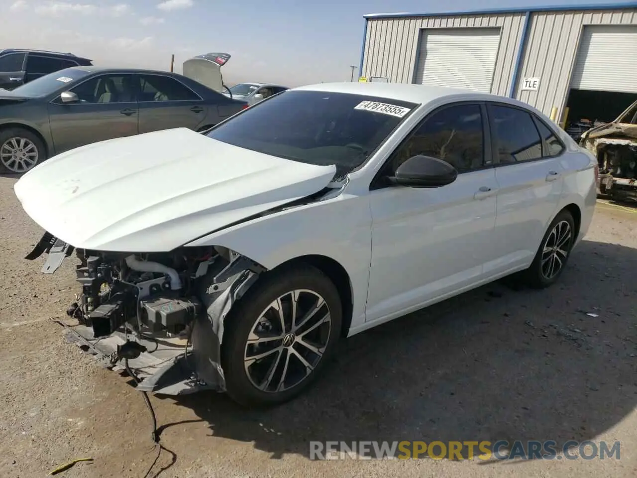 1 fotografías del automóvil dañado 3VWAM7BU2PM051540 VOLKSWAGEN JETTA 2023
