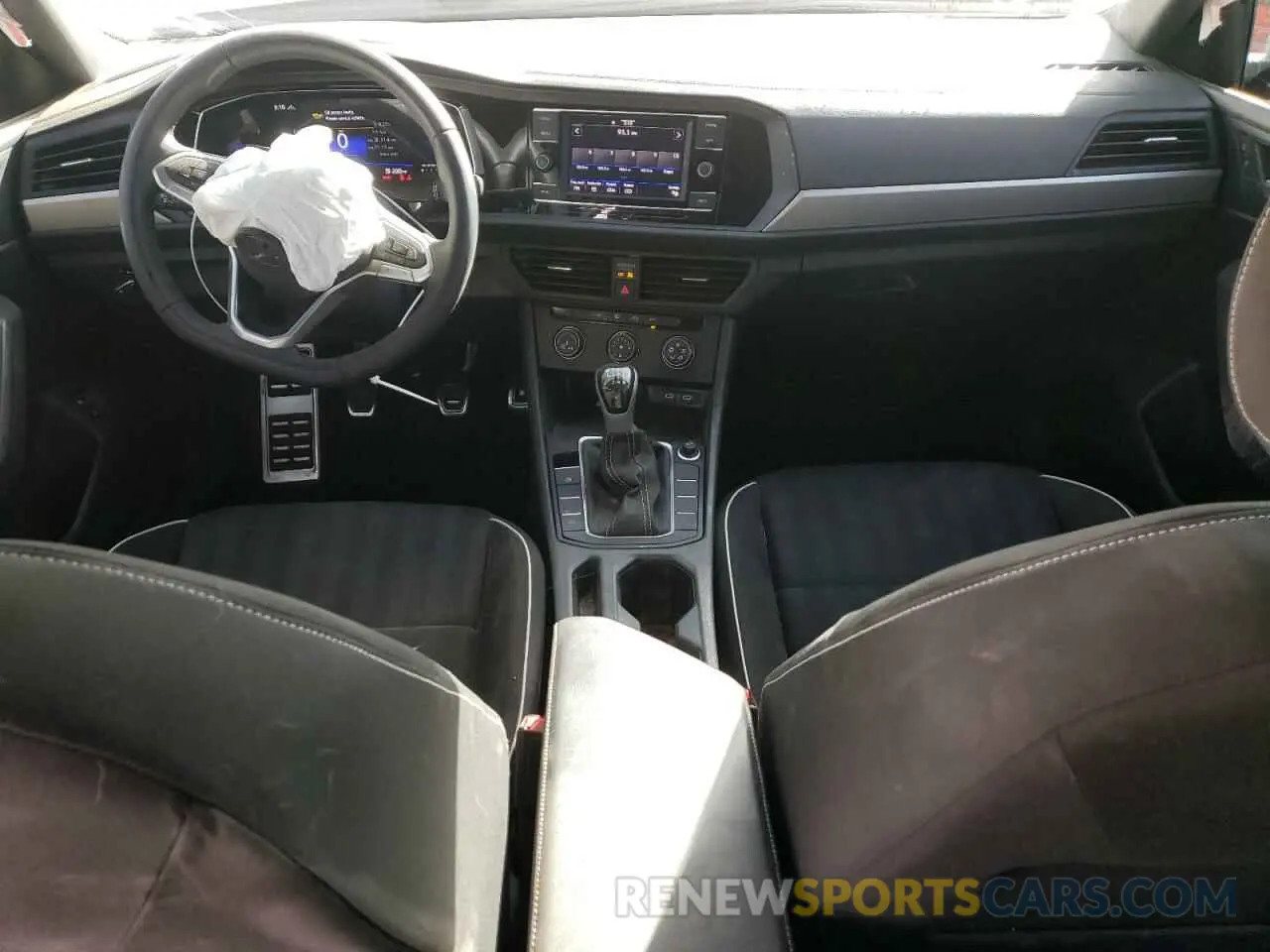 8 fotografías del automóvil dañado 3VWAM7BU2PM051540 VOLKSWAGEN JETTA 2023