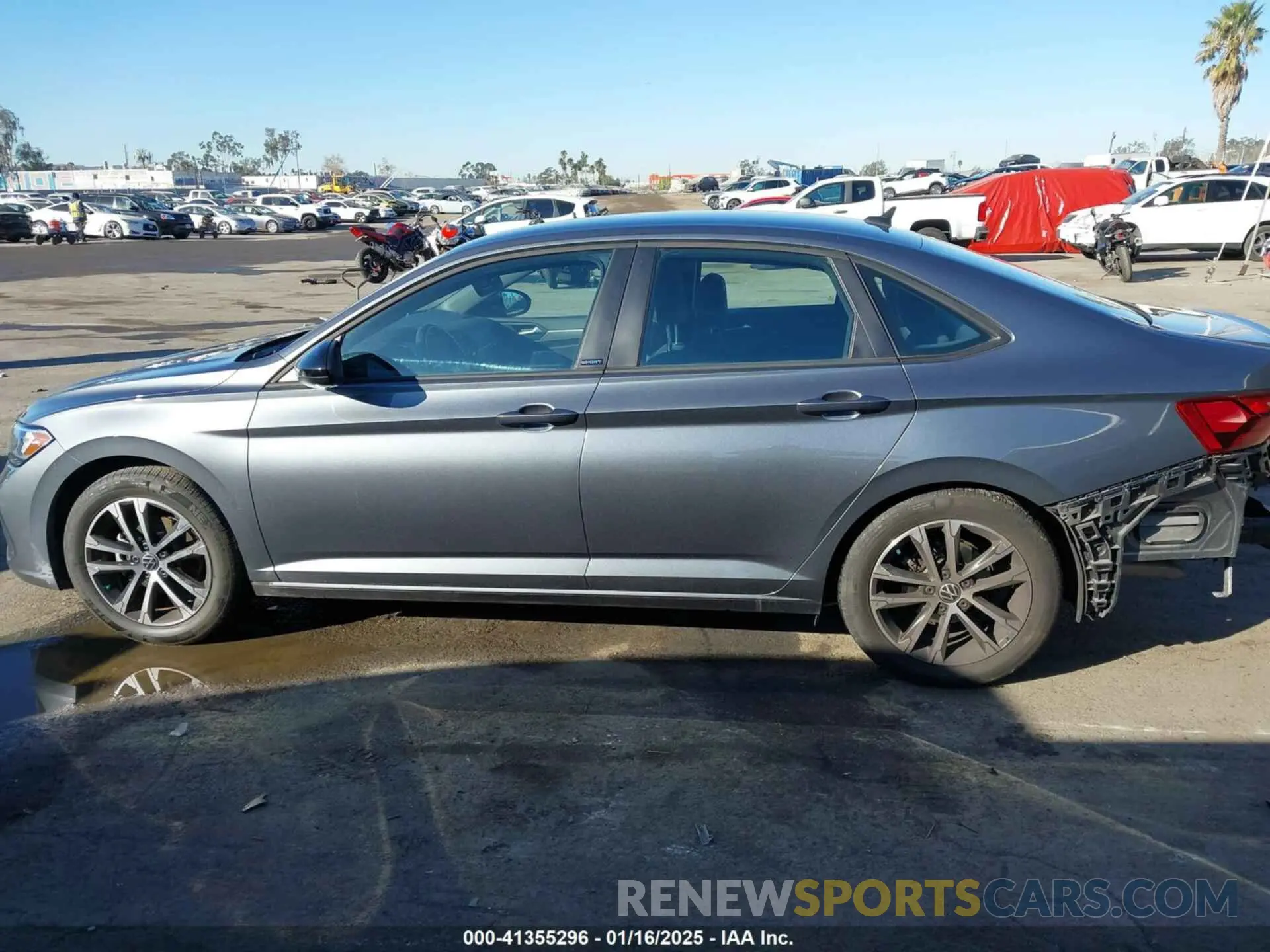 15 fotografías del automóvil dañado 3VWAM7BU3PM013069 VOLKSWAGEN JETTA 2023