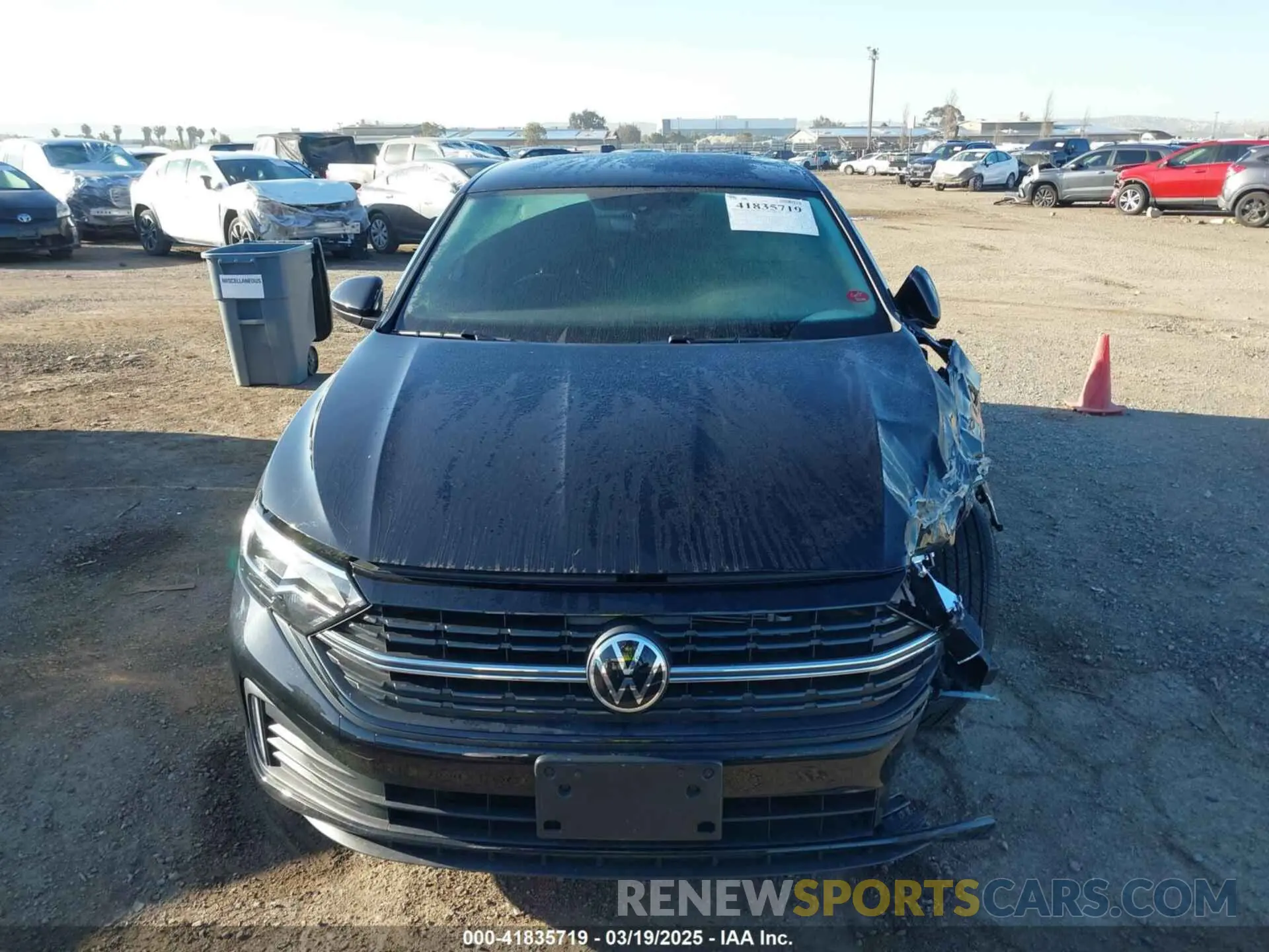 12 fotografías del automóvil dañado 3VWBM7BU0PM027726 VOLKSWAGEN JETTA 2023