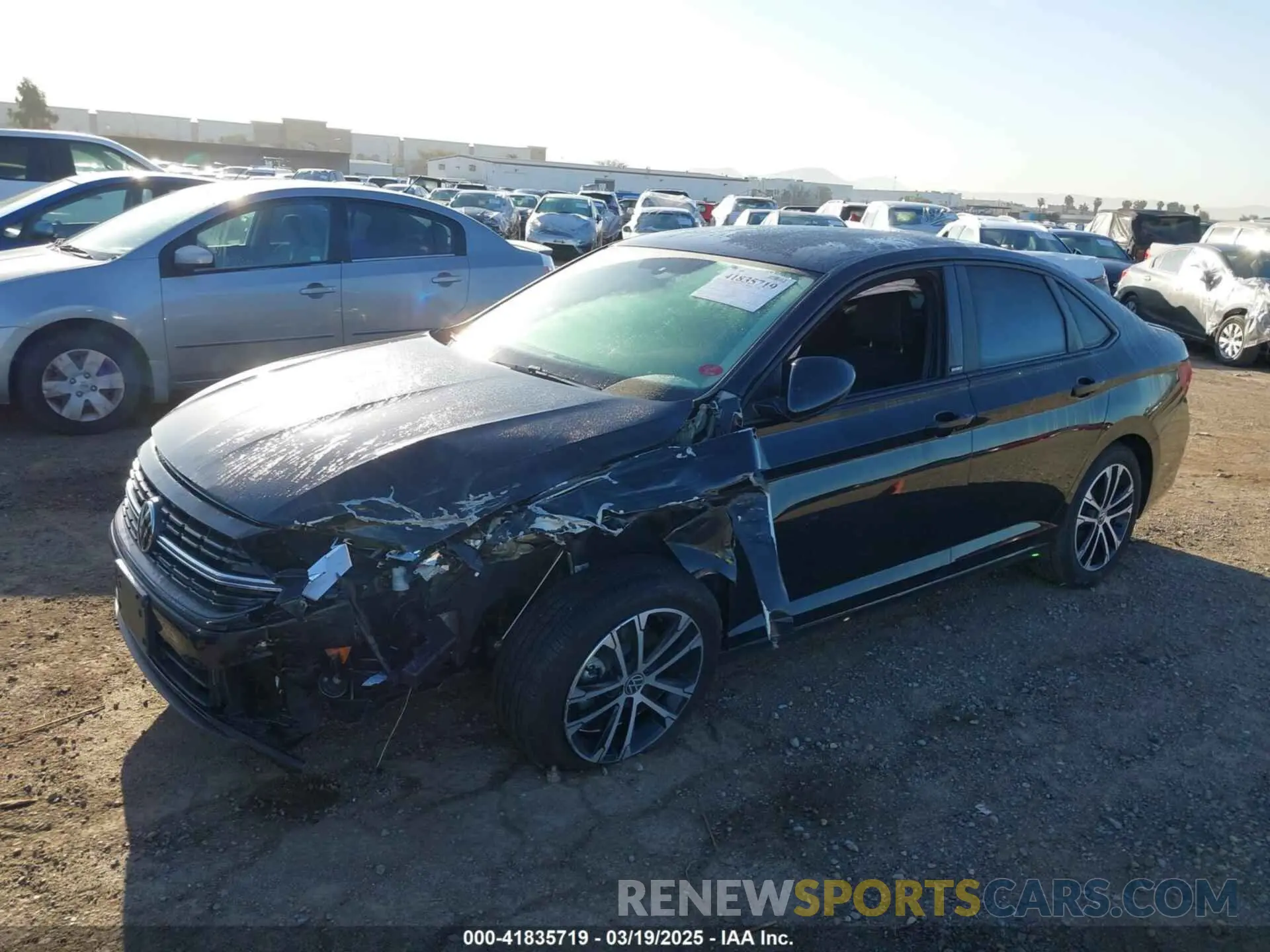 6 fotografías del automóvil dañado 3VWBM7BU0PM027726 VOLKSWAGEN JETTA 2023