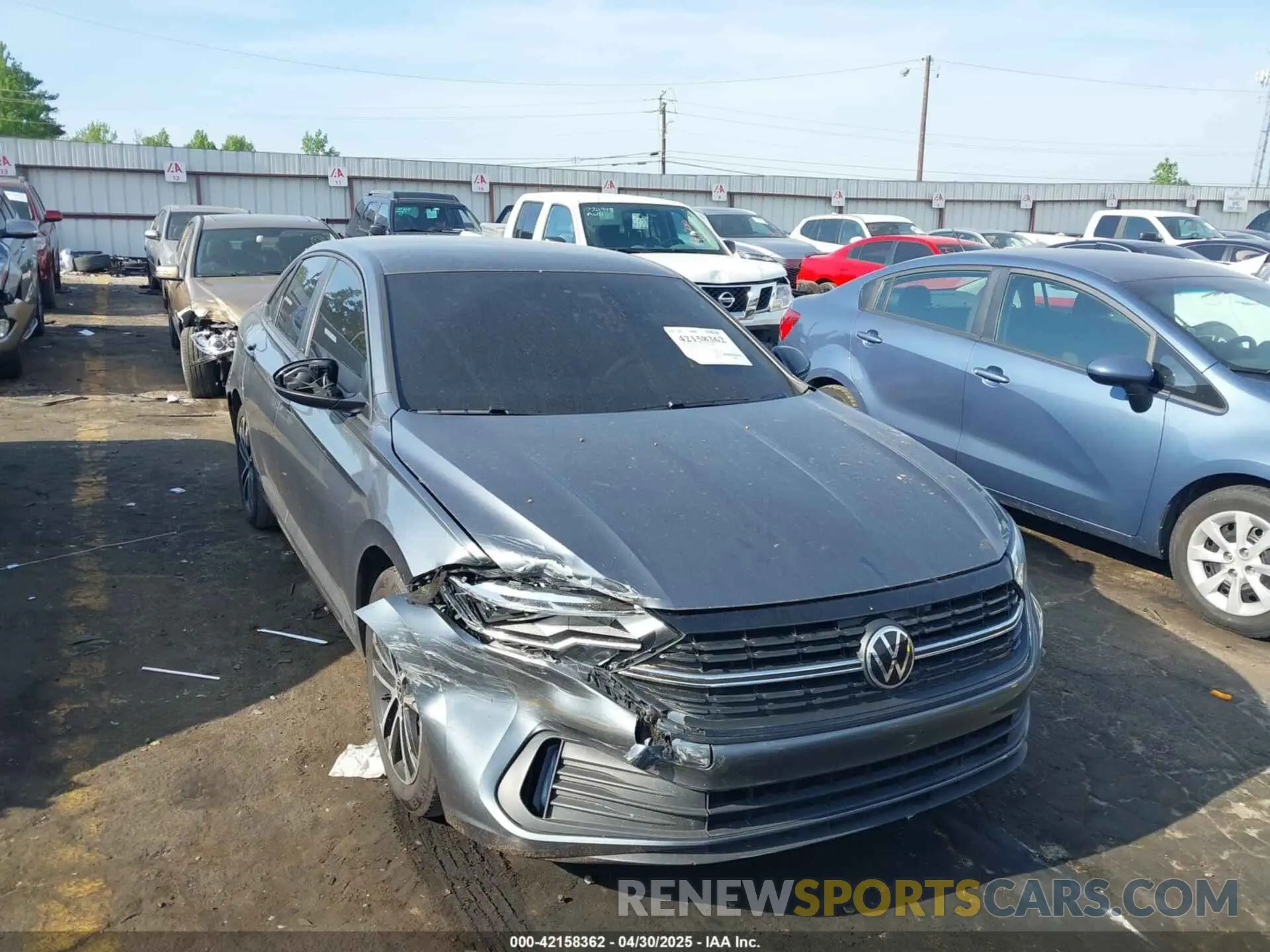 1 fotografías del automóvil dañado 3VWBM7BU4PM025350 VOLKSWAGEN JETTA 2023