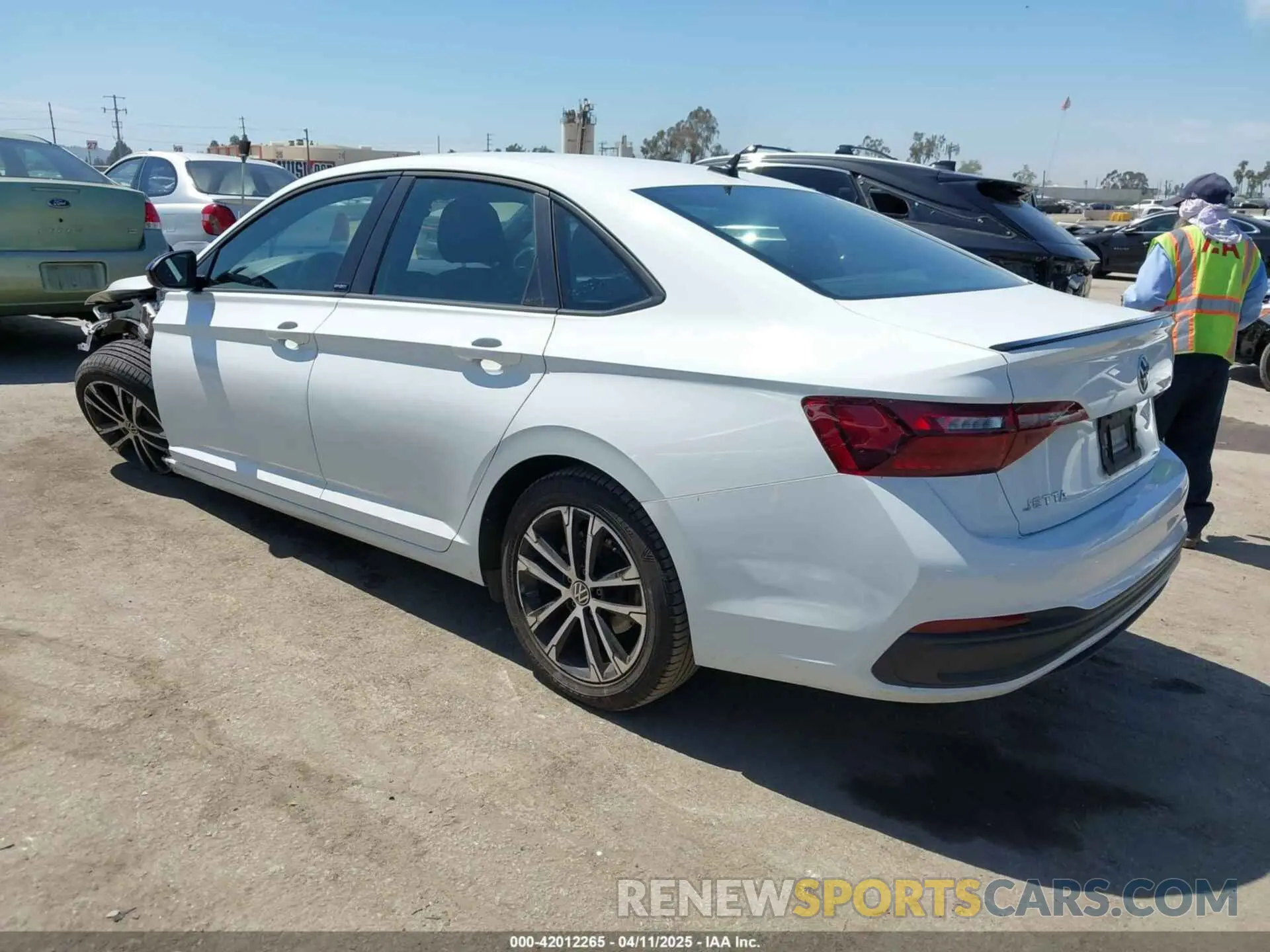 3 fotografías del automóvil dañado 3VWBM7BU4PM028958 VOLKSWAGEN JETTA 2023