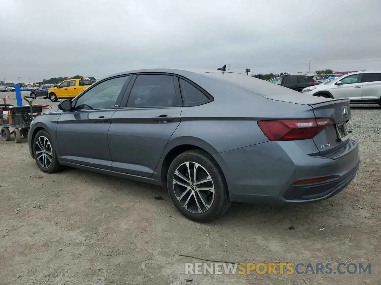 2 fotografías del automóvil dañado 3VWBM7BU5PM050466 VOLKSWAGEN JETTA 2023