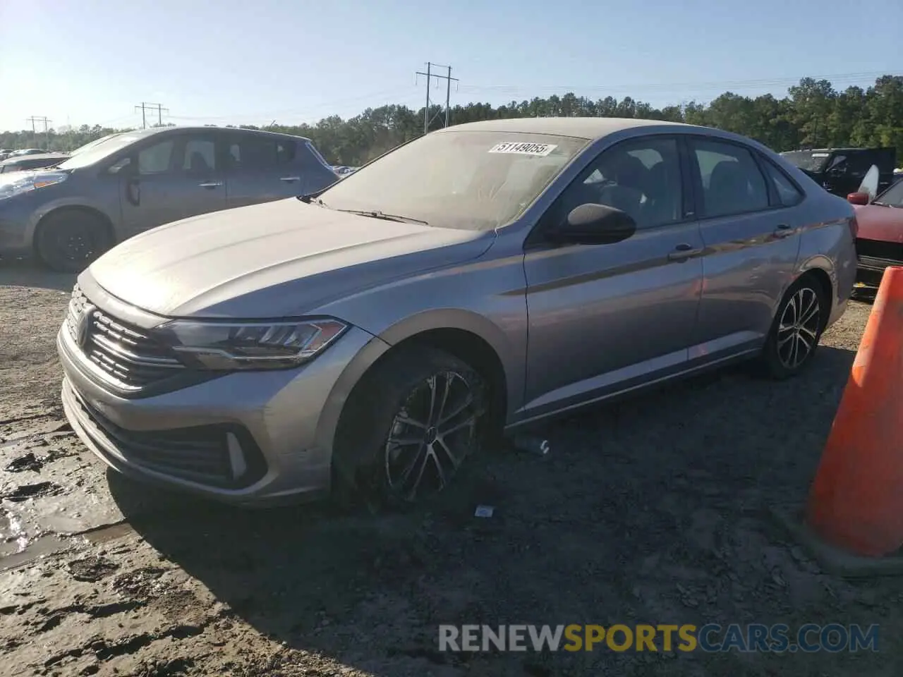 1 fotografías del automóvil dañado 3VWBM7BU5PM052959 VOLKSWAGEN JETTA 2023