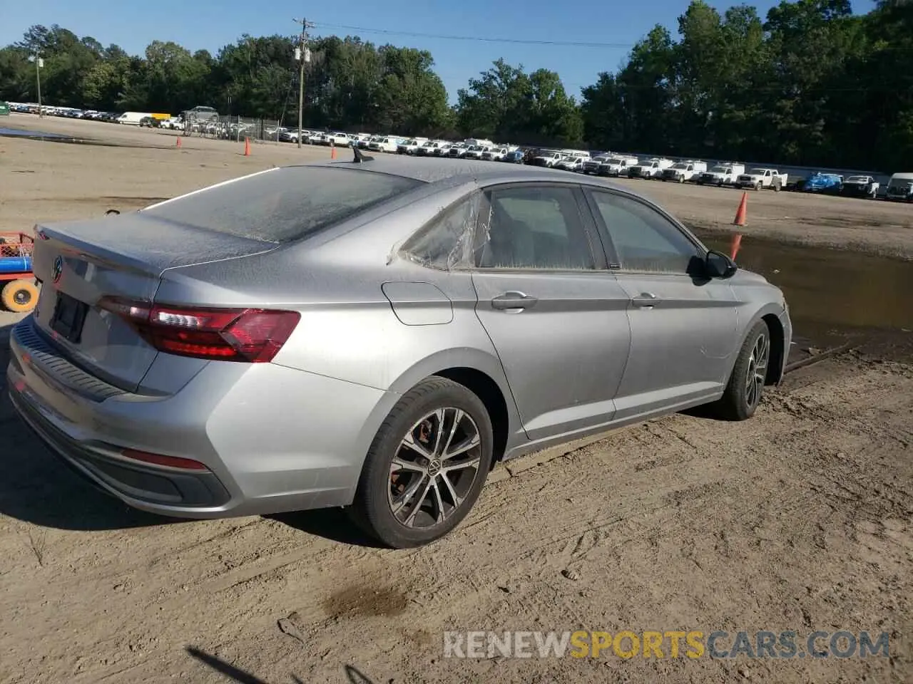 3 fotografías del automóvil dañado 3VWBM7BU5PM052959 VOLKSWAGEN JETTA 2023