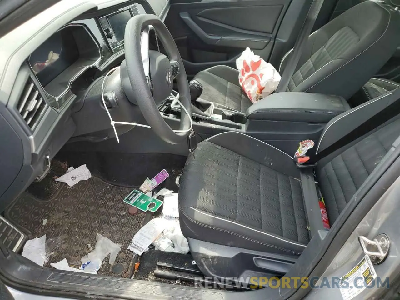 7 fotografías del automóvil dañado 3VWBM7BU5PM052959 VOLKSWAGEN JETTA 2023