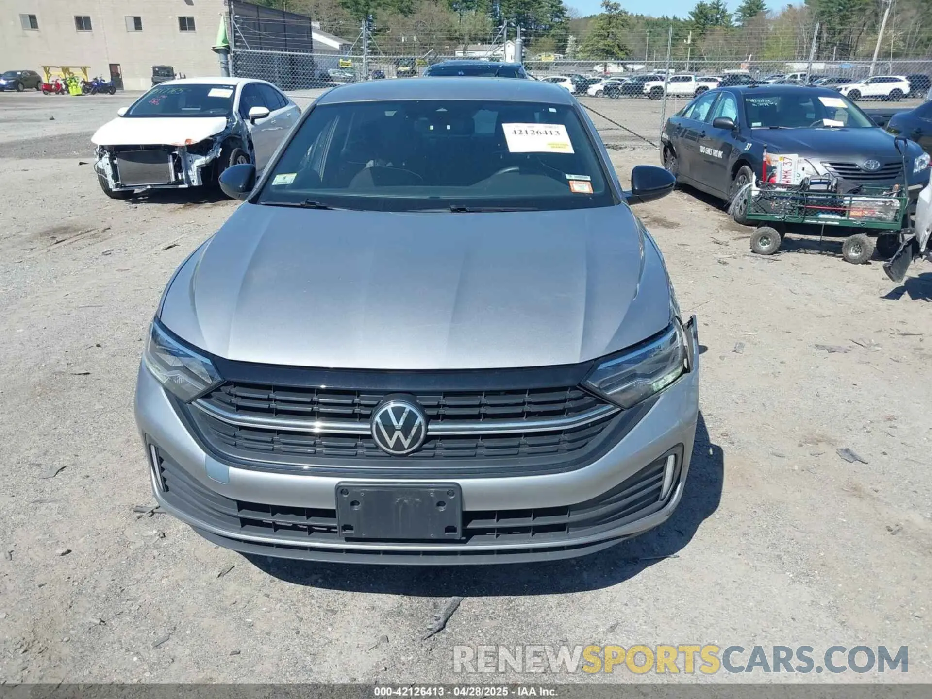 12 fotografías del automóvil dañado 3VWBM7BU6PM019212 VOLKSWAGEN JETTA 2023