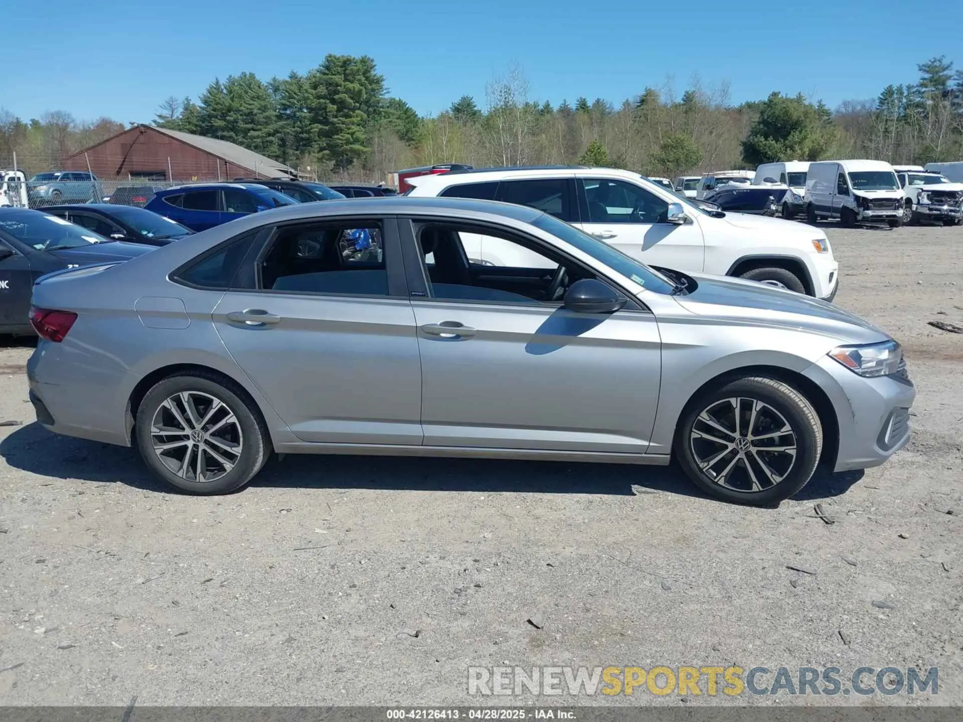13 fotografías del automóvil dañado 3VWBM7BU6PM019212 VOLKSWAGEN JETTA 2023
