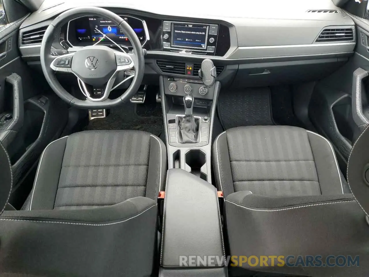 8 fotografías del automóvil dañado 3VWBM7BU7PM006145 VOLKSWAGEN JETTA 2023