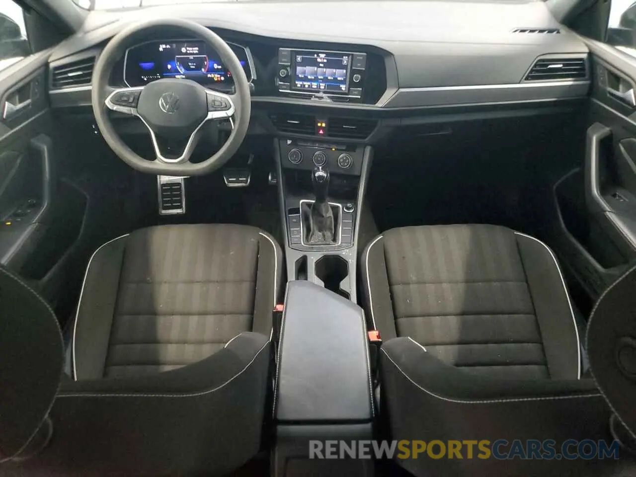 8 fotografías del automóvil dañado 3VWBM7BU7PM029151 VOLKSWAGEN JETTA 2023