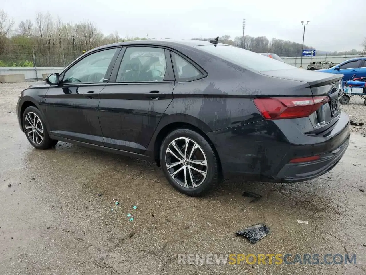 2 fotografías del automóvil dañado 3VWBM7BU7PM029182 VOLKSWAGEN JETTA 2023