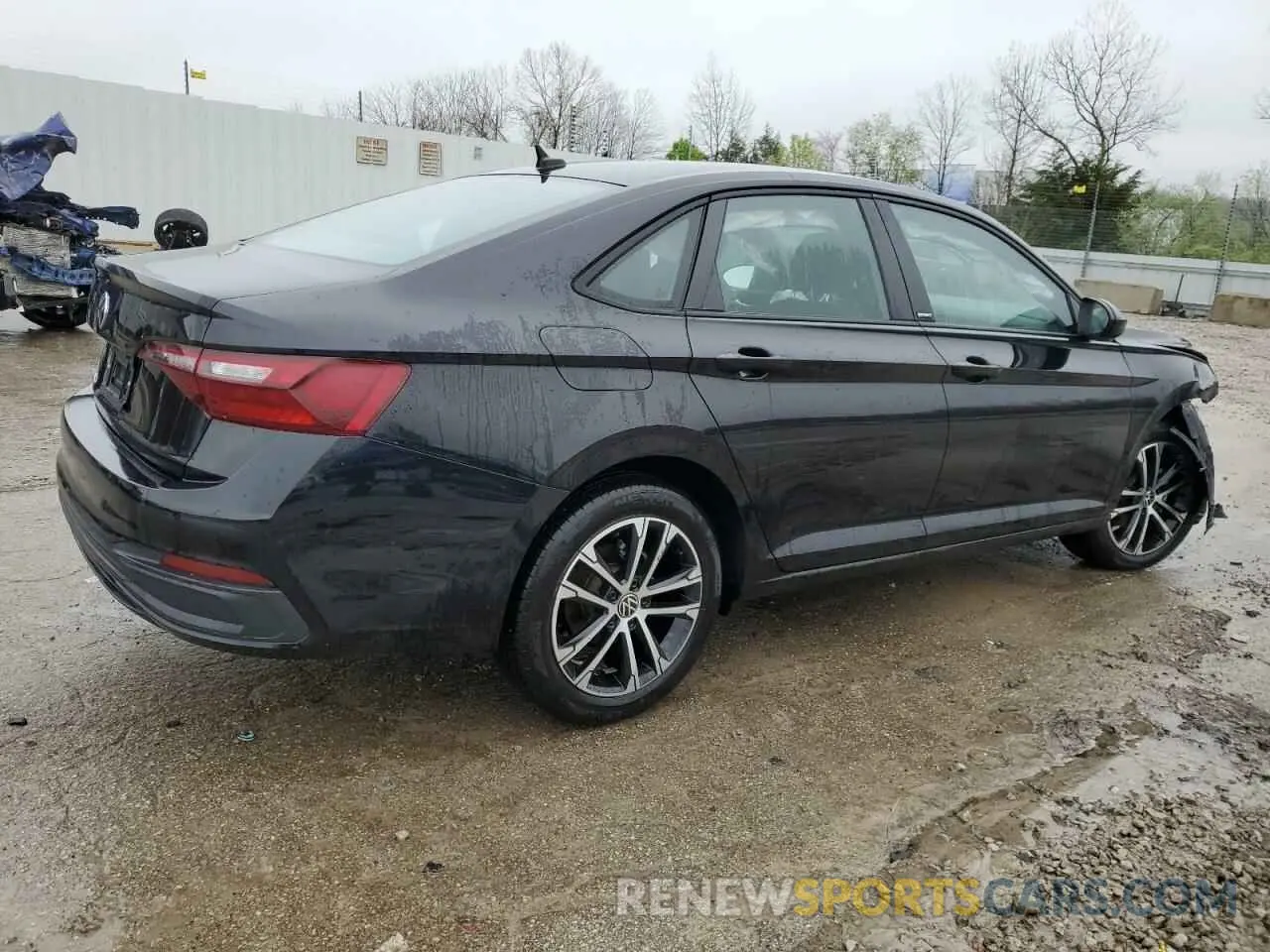 3 fotografías del automóvil dañado 3VWBM7BU7PM029182 VOLKSWAGEN JETTA 2023