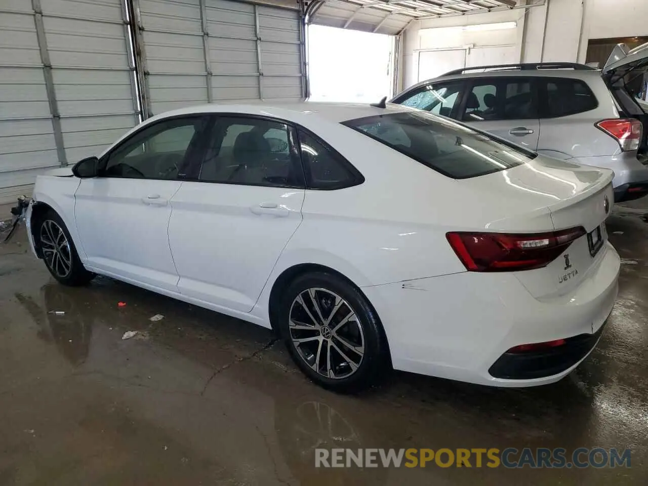 2 fotografías del automóvil dañado 3VWBM7BU7PM053031 VOLKSWAGEN JETTA 2023