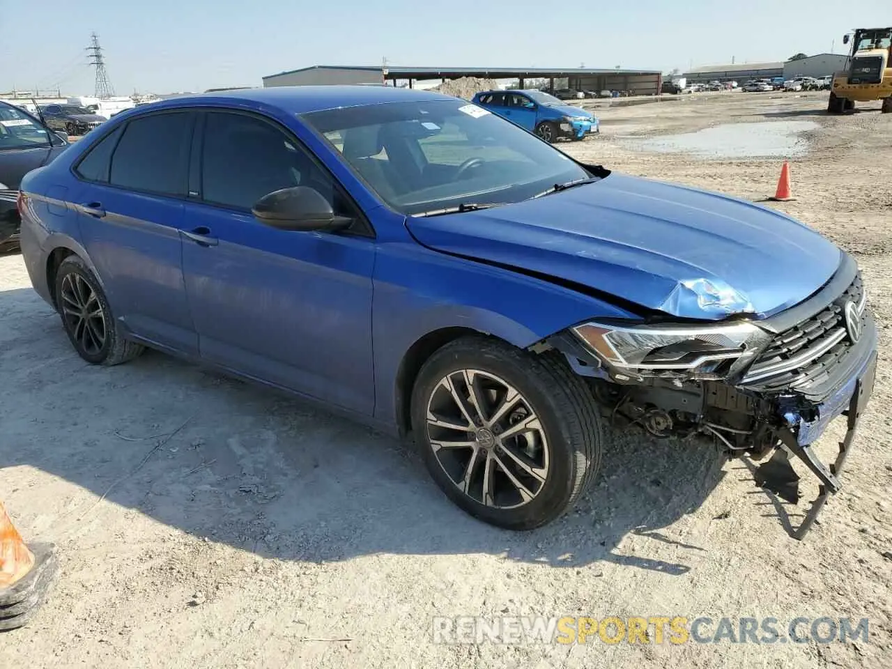 4 fotografías del automóvil dañado 3VWBM7BU9PM010522 VOLKSWAGEN JETTA 2023
