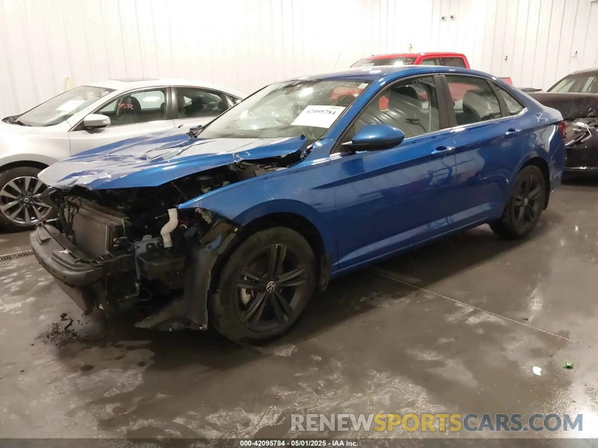 2 fotografías del automóvil dañado 3VWEM7BU1PM047285 VOLKSWAGEN JETTA 2023