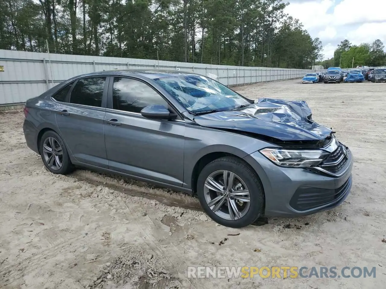 4 fotografías del automóvil dañado 3VWEM7BU2PM035646 VOLKSWAGEN JETTA 2023